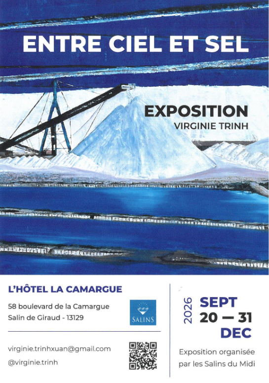 Exposition � Entre ciel et sel � � Virginie Trinh