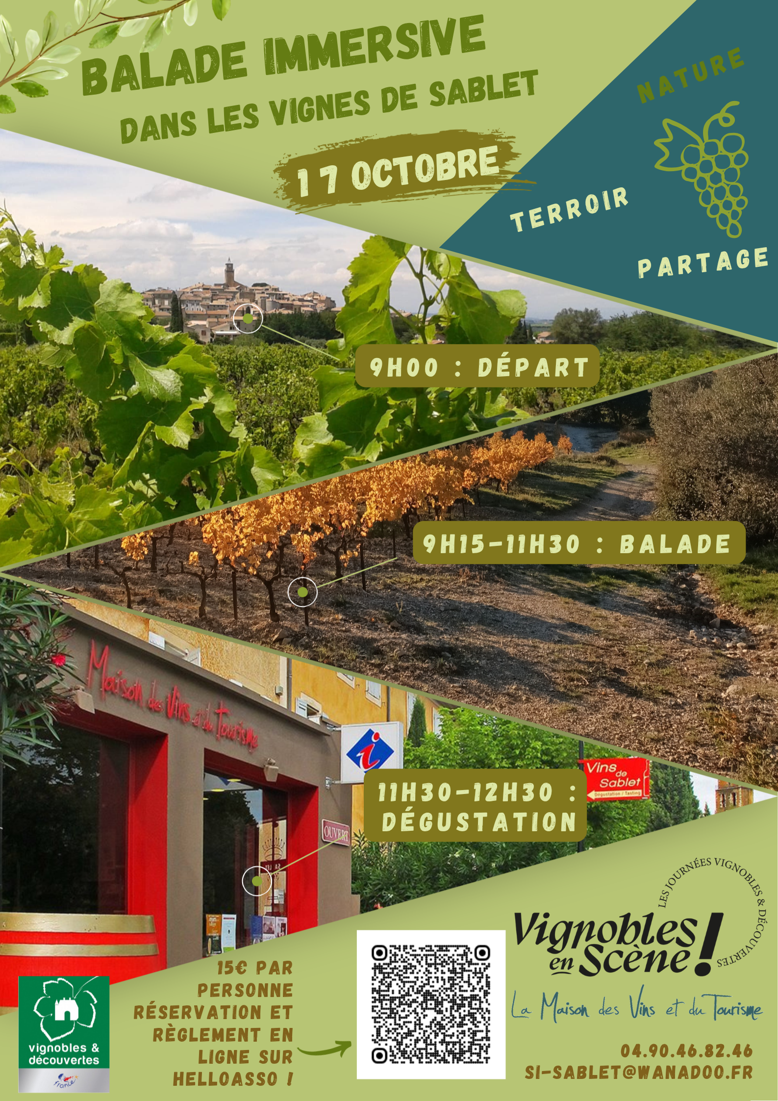 Vignobles en Sc�ne - Balade immersive � Sablet