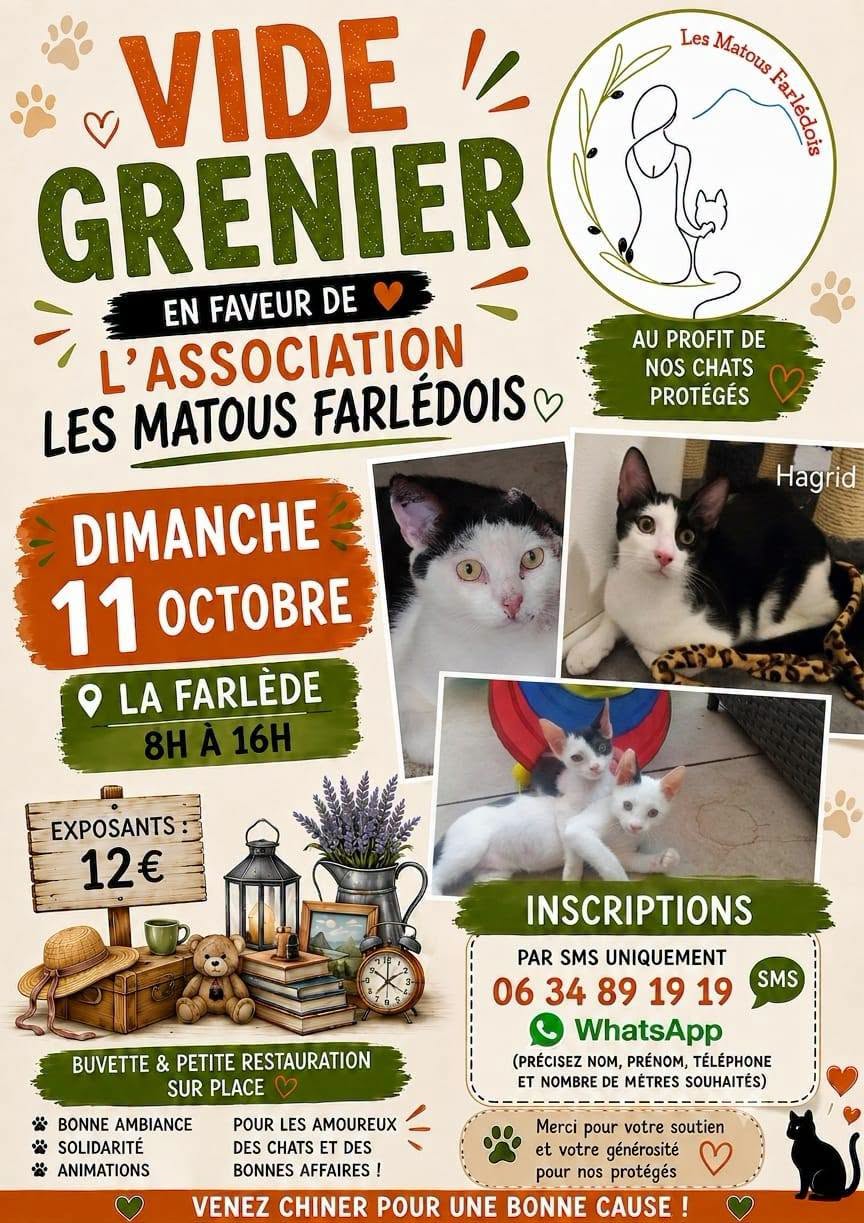 Vide-greniers de l'association 
