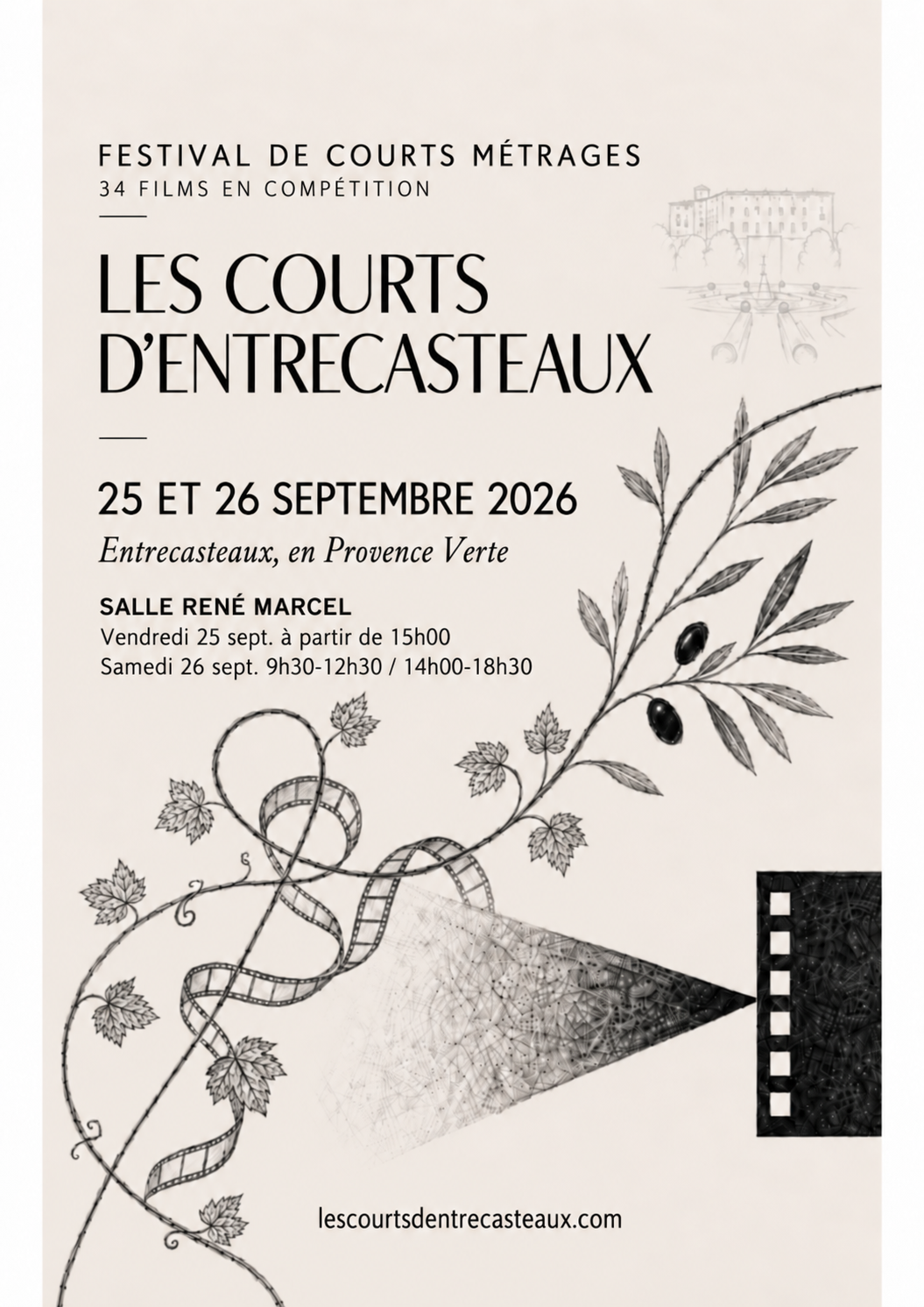 Festival de courts m�trages et comedies : les courts d'Entrecasteaux