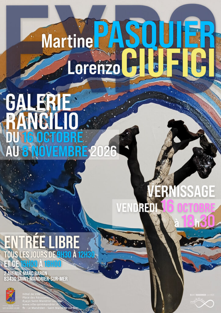 Exposition - Martine PASQUIER et Lorenzo CIUFICI