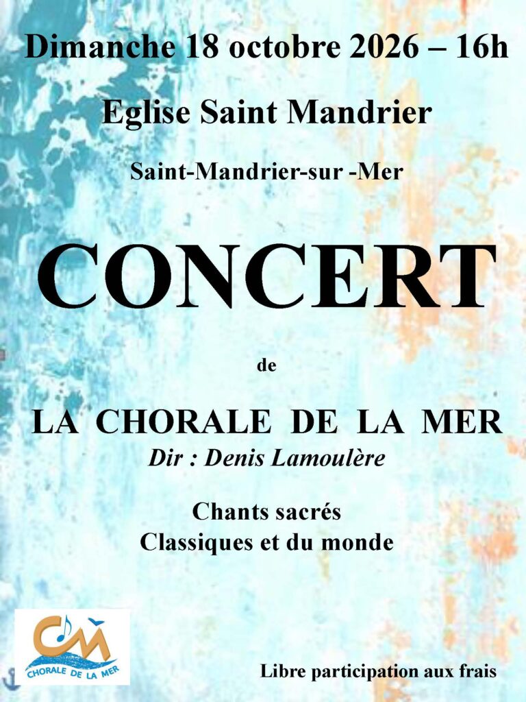 Concert - La chorale de la mer