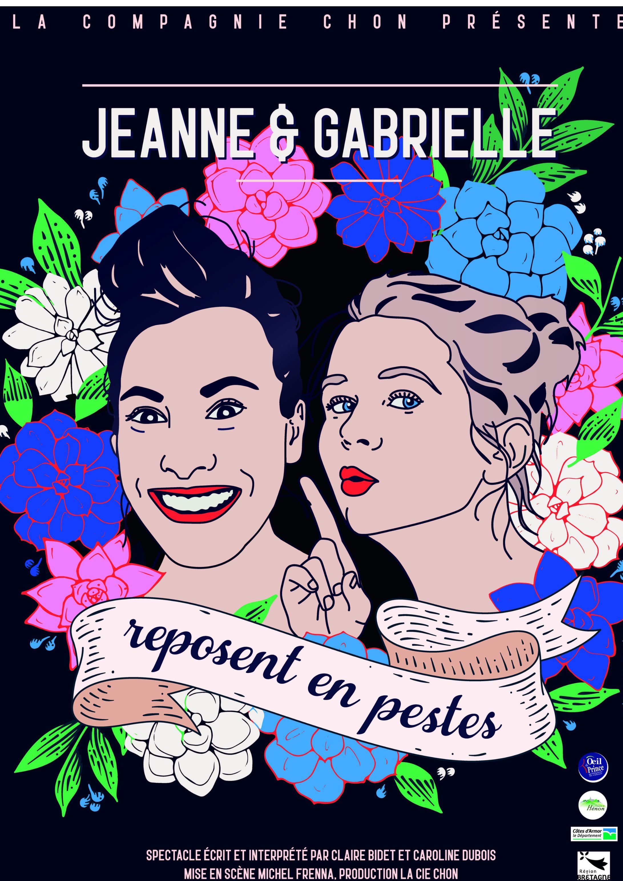 Caf� Th��tre - Jeanne et Gabrielle : Reposent en pestes
