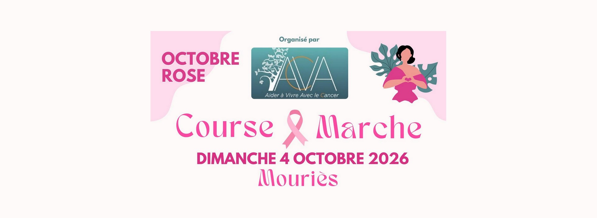 Course et marche Octobre rose � Mouri�s