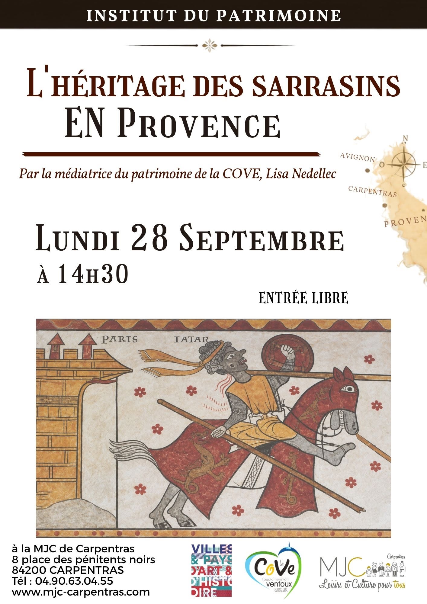 Conf�rence : L'h�ritage des sarrasins en Provence