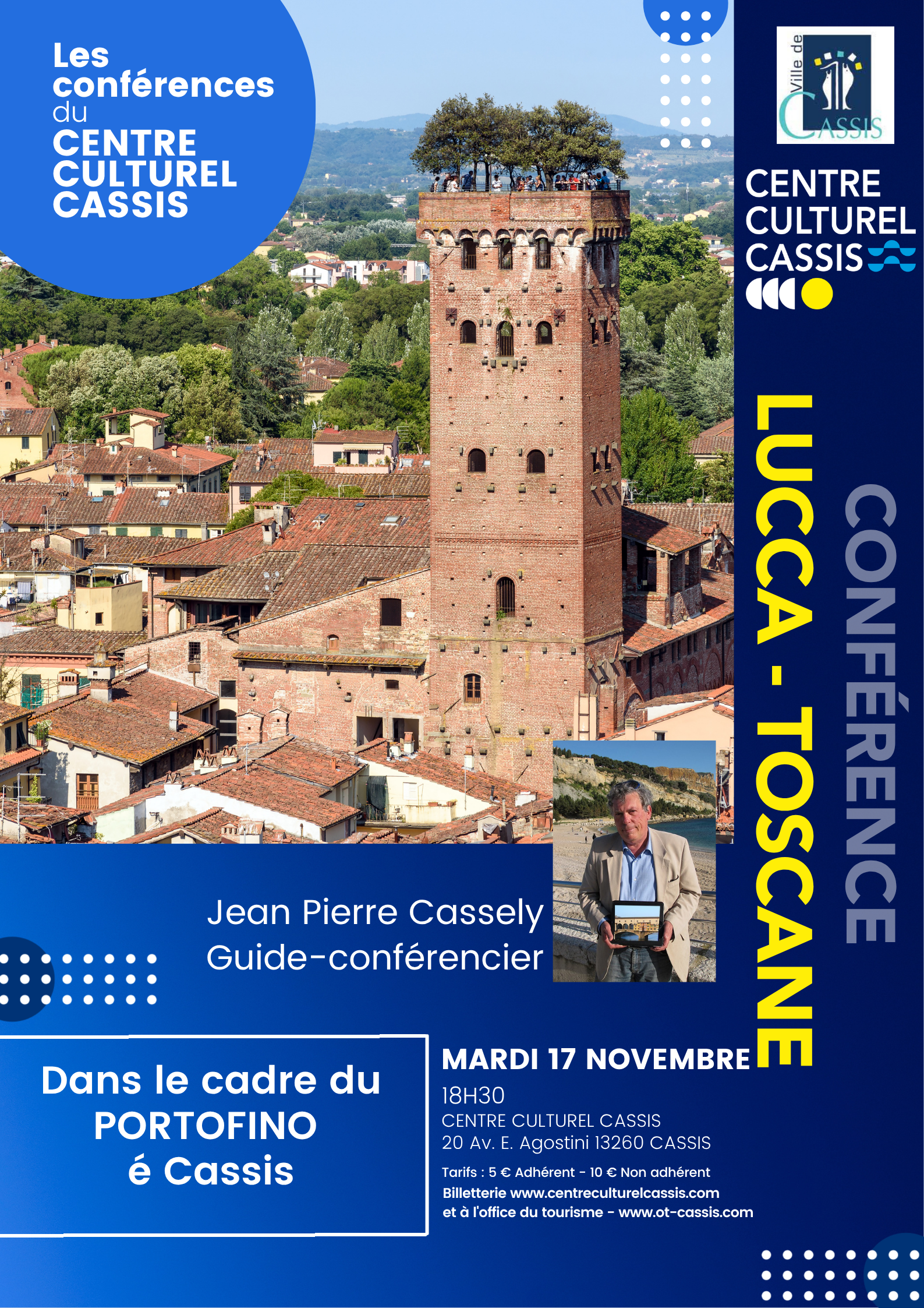 Les conf�rences du Centre Culturel Cassis - Lucca en Toscane