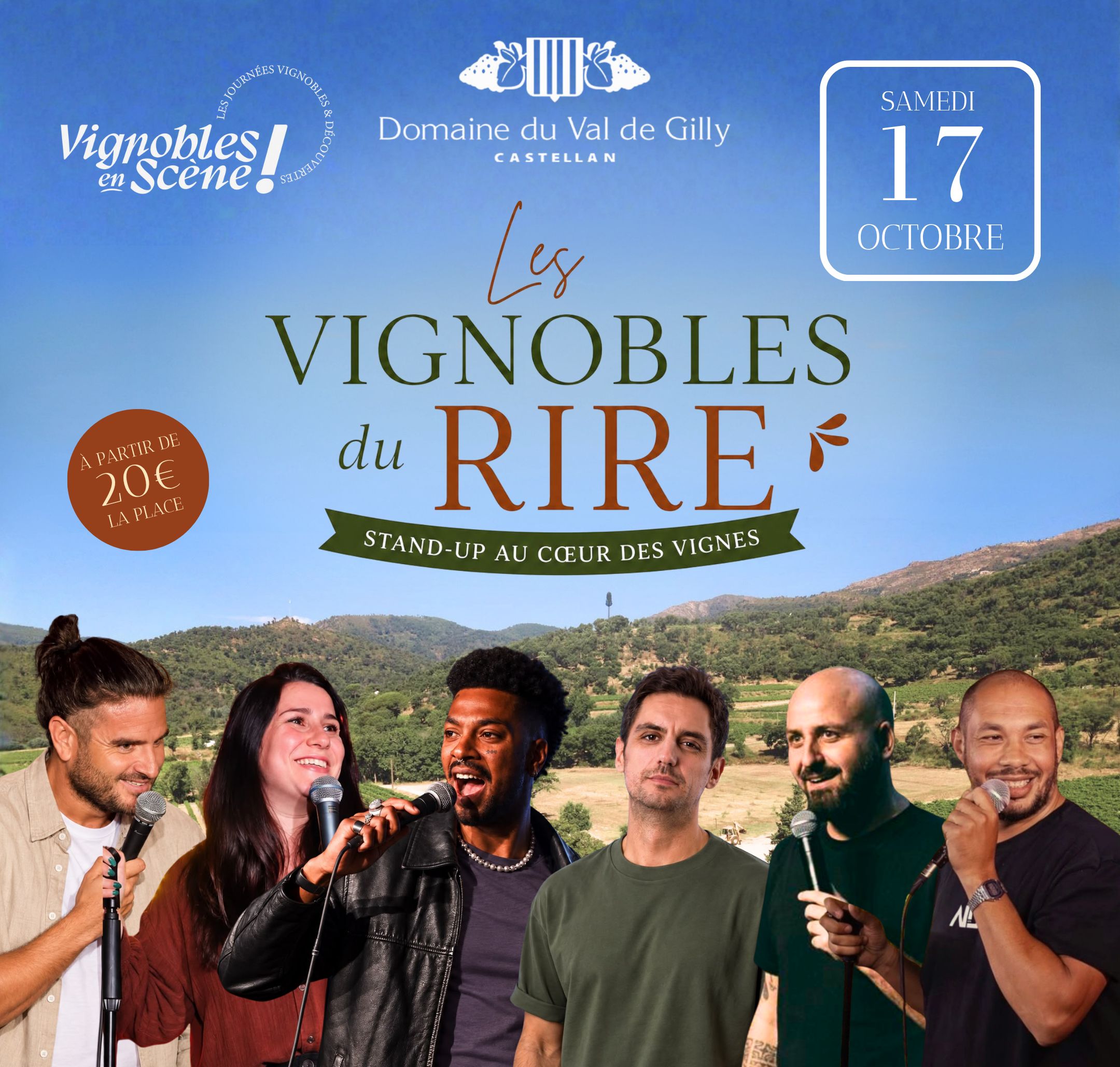 Les Vignobles du Rire au Domaine du Val de Gilly