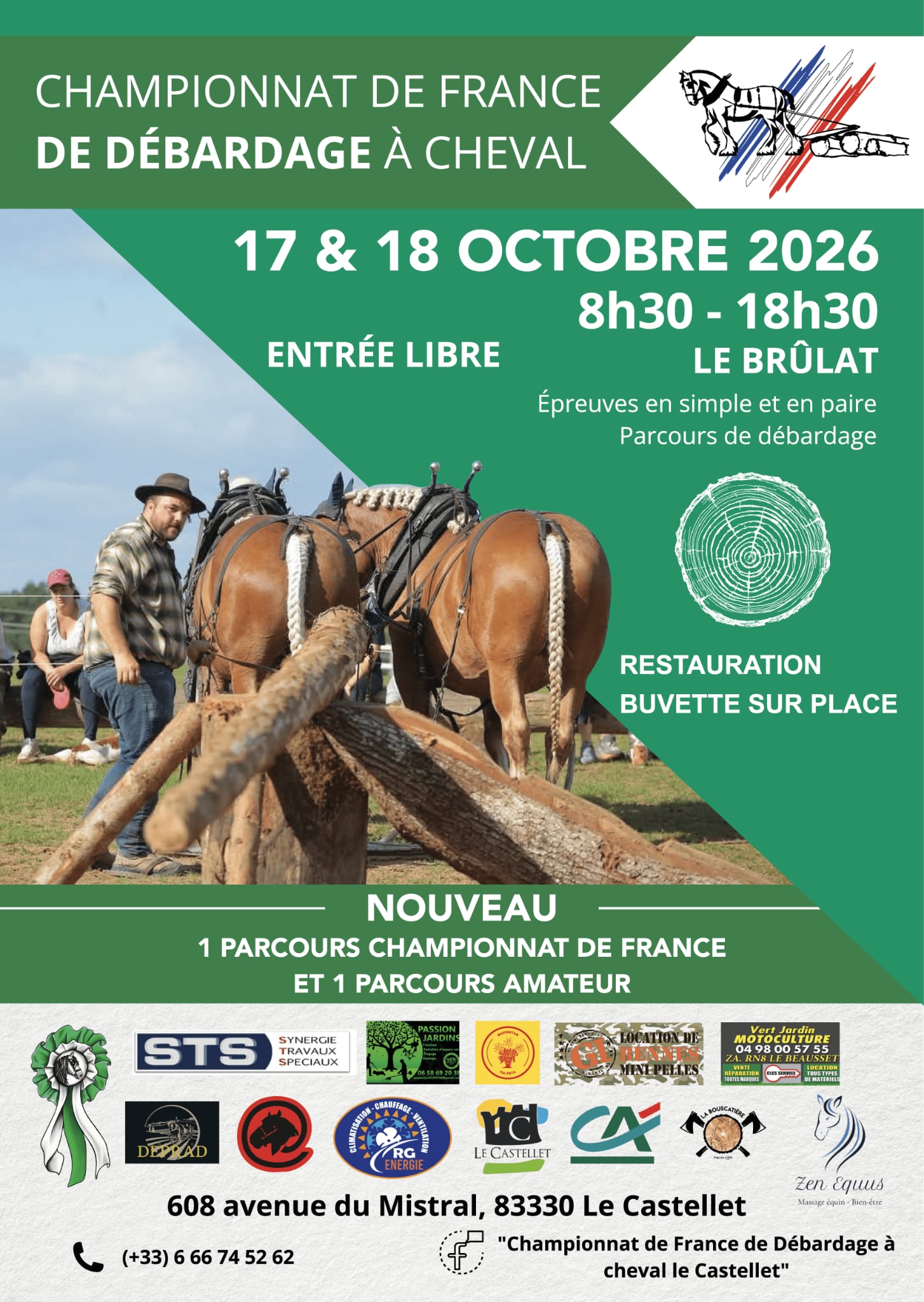 Championnat de France de d�bardage � cheval