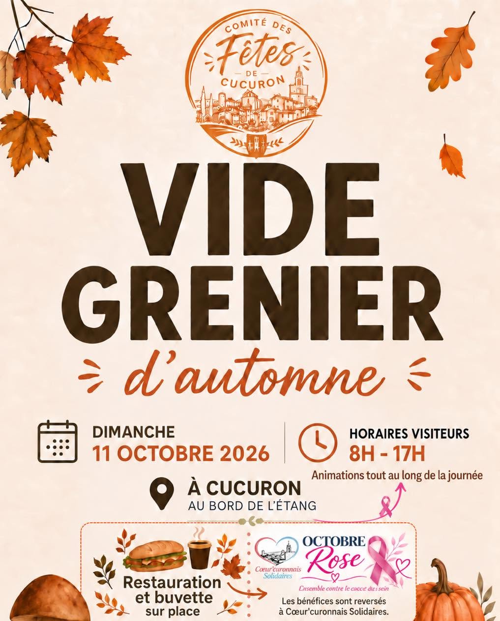 Vide grenier d'Automne � Cucuron