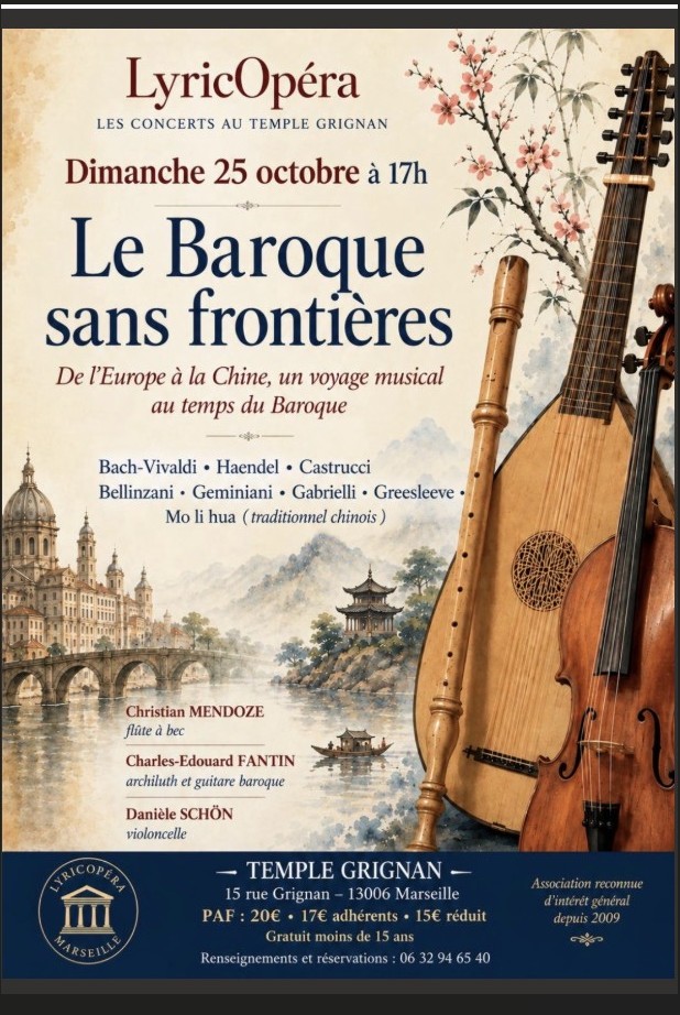 Concert LyricOp�ra: Le Baroque sans fronti�res