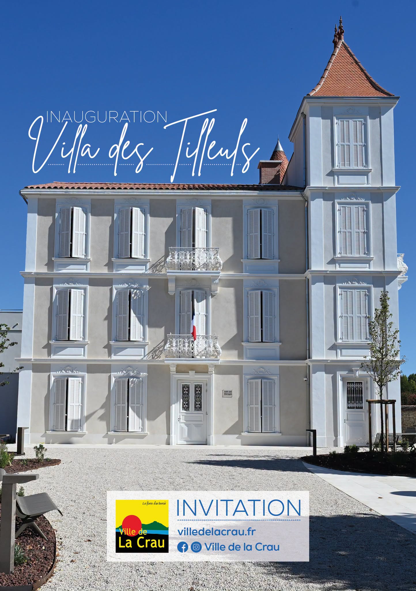 Inauguration de la villa des Tilleuls