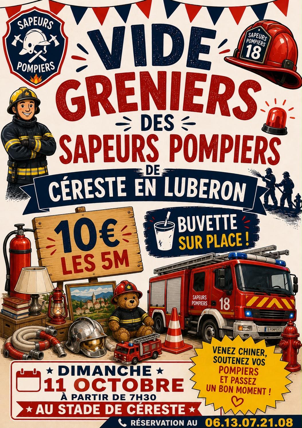 Vide-greniers des Sapeurs Pompiers