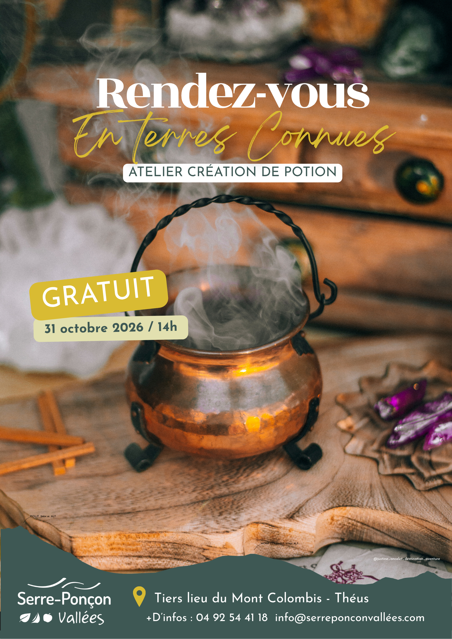 Rendez-vous en terres connues : Atelier potion.