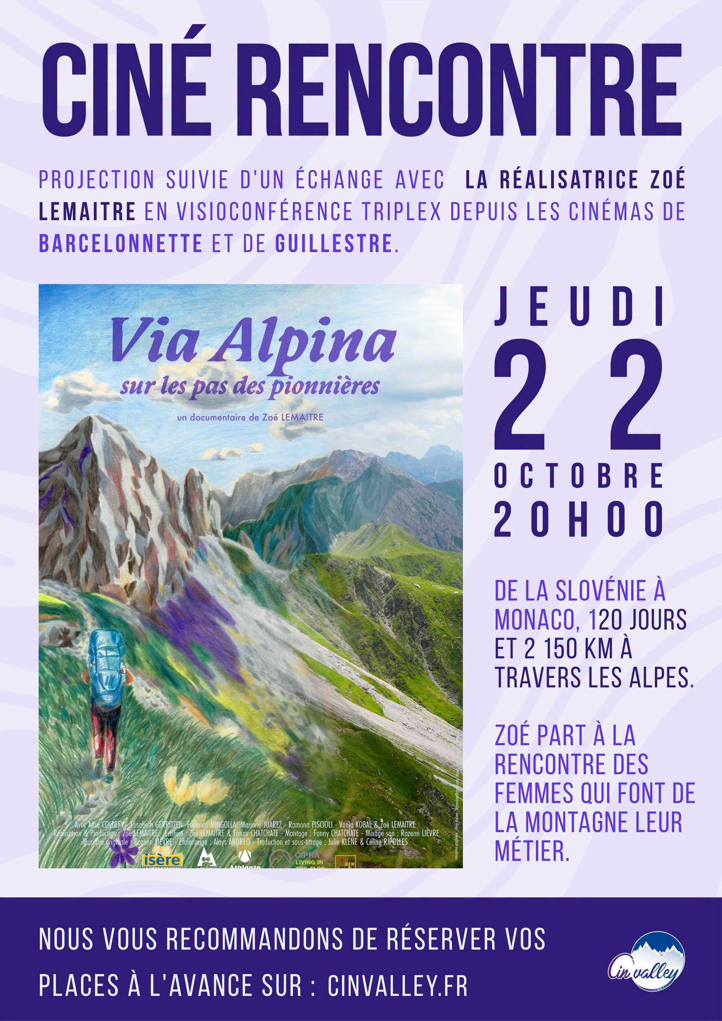 Cin� Rencontre : Via Alpina, sur les pas des pionni�res