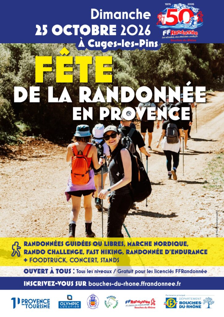 F�te de la randonnee des Bouches du Rh�ne � Cuges les Pins