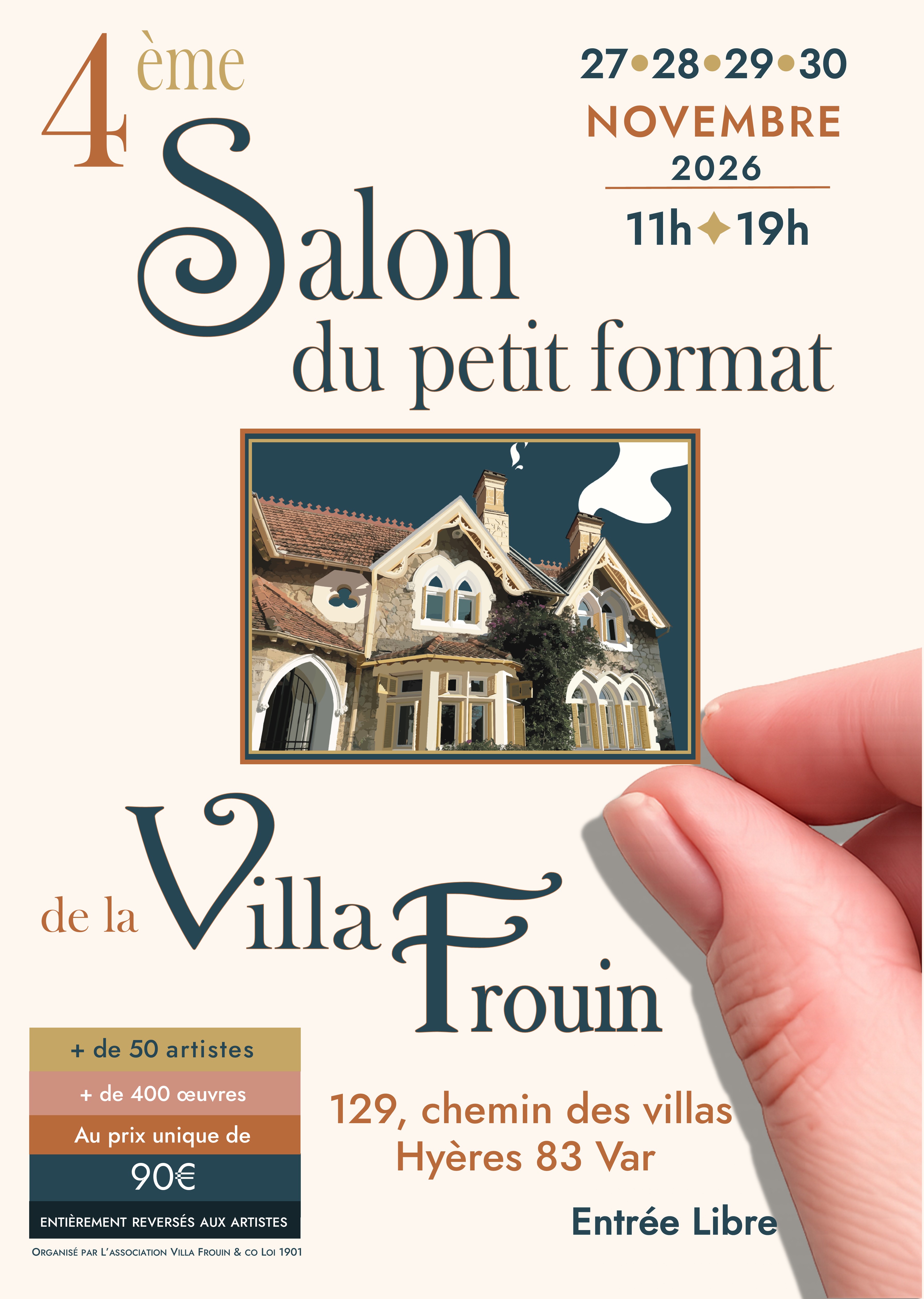 4�me Salon du petit format de la villa Frouin