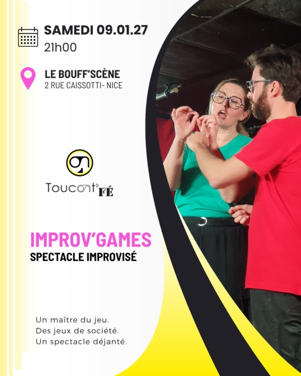 Les Toucont'f� dans Improv'Games