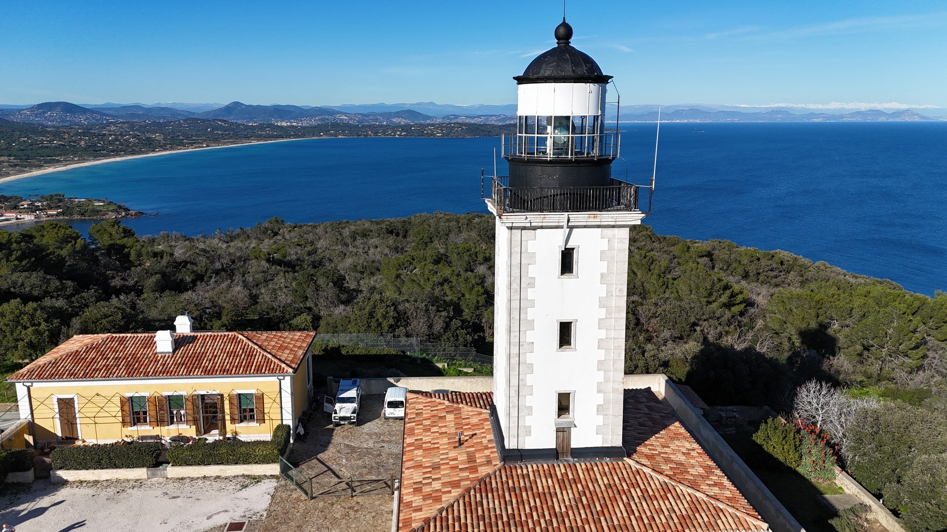 Visite du phare de Camarat (hiver)