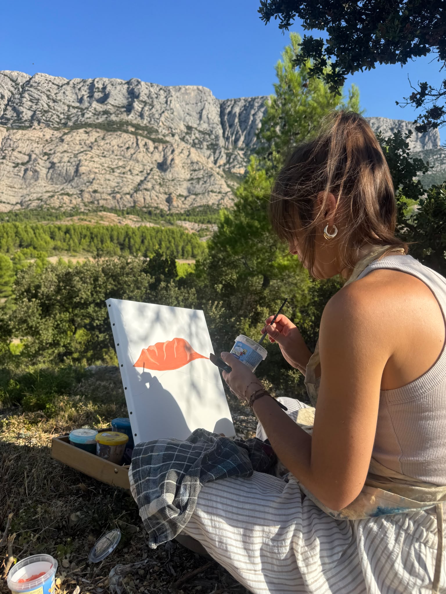 Atelier peinture H�ritage Victoire x Marie Deforche