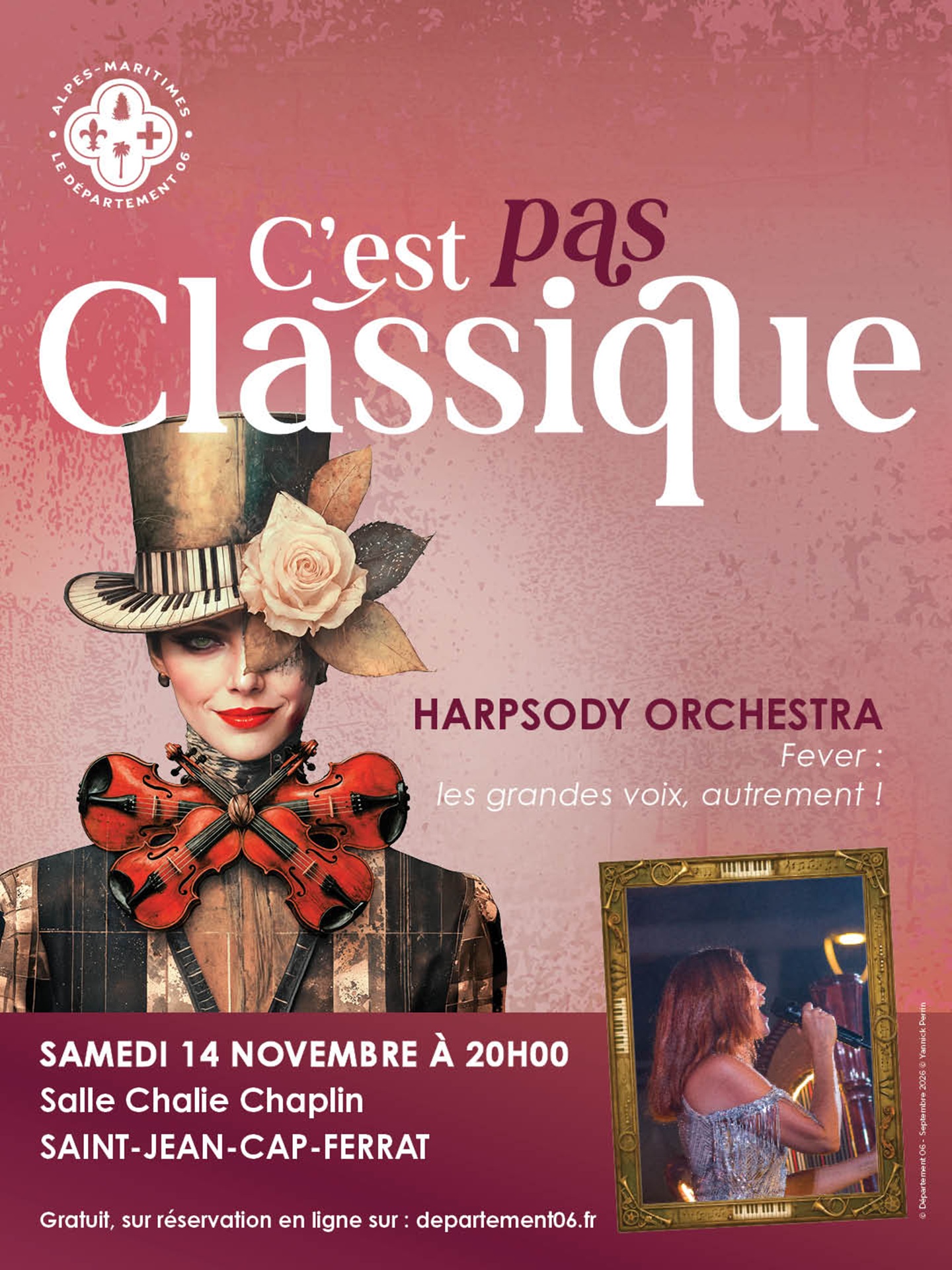 C'est pas Classique ! Harpsody Orchestra pr�sente � Fever : les grandes voix, autrement ! �
