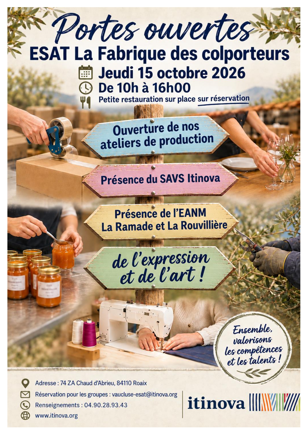 Journ�e portes ouvertes � l'ESAT - La Fabrique des Colporteurs
