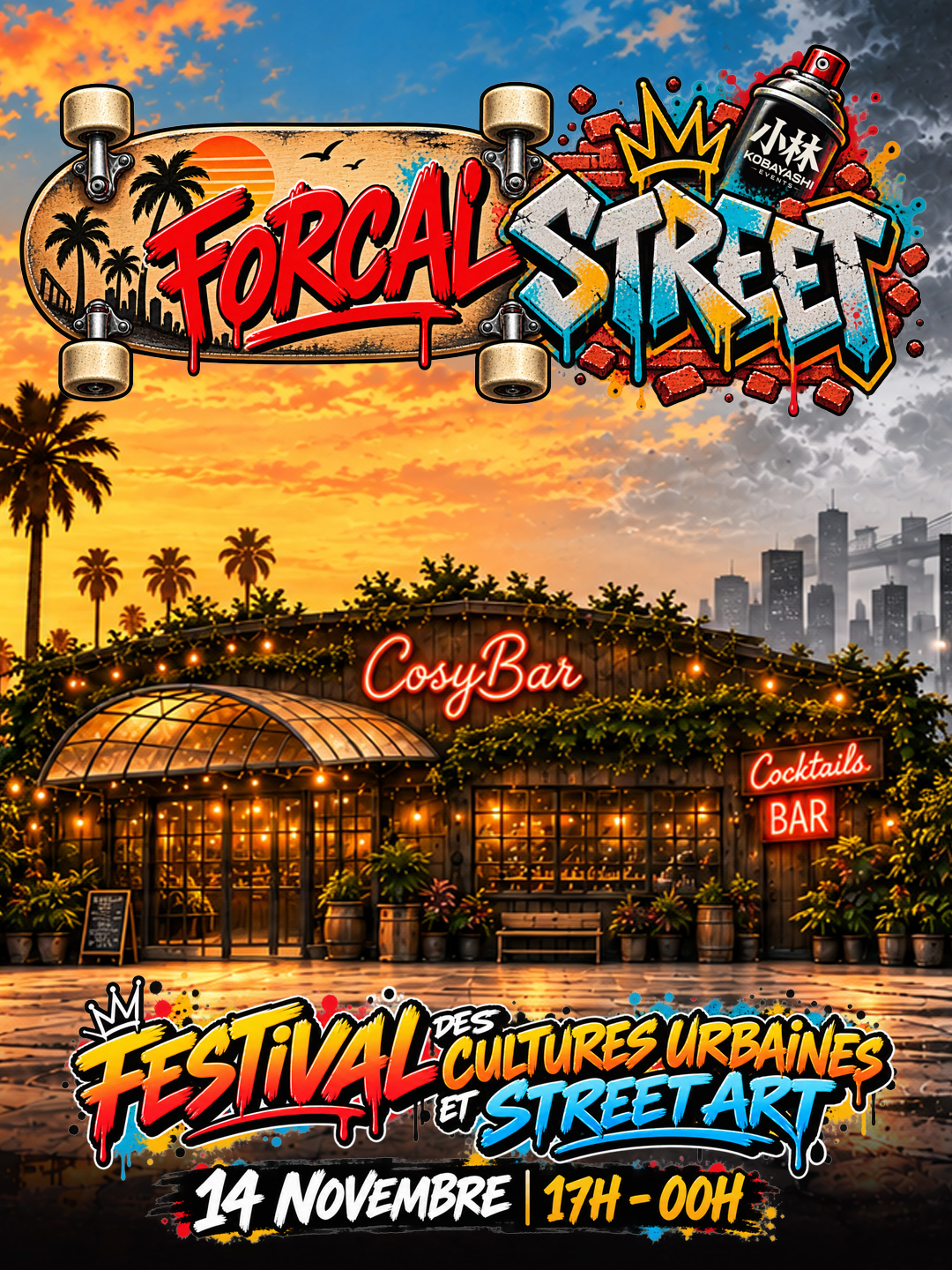 Forcal� Street � Festival des cultures urbaines & street art