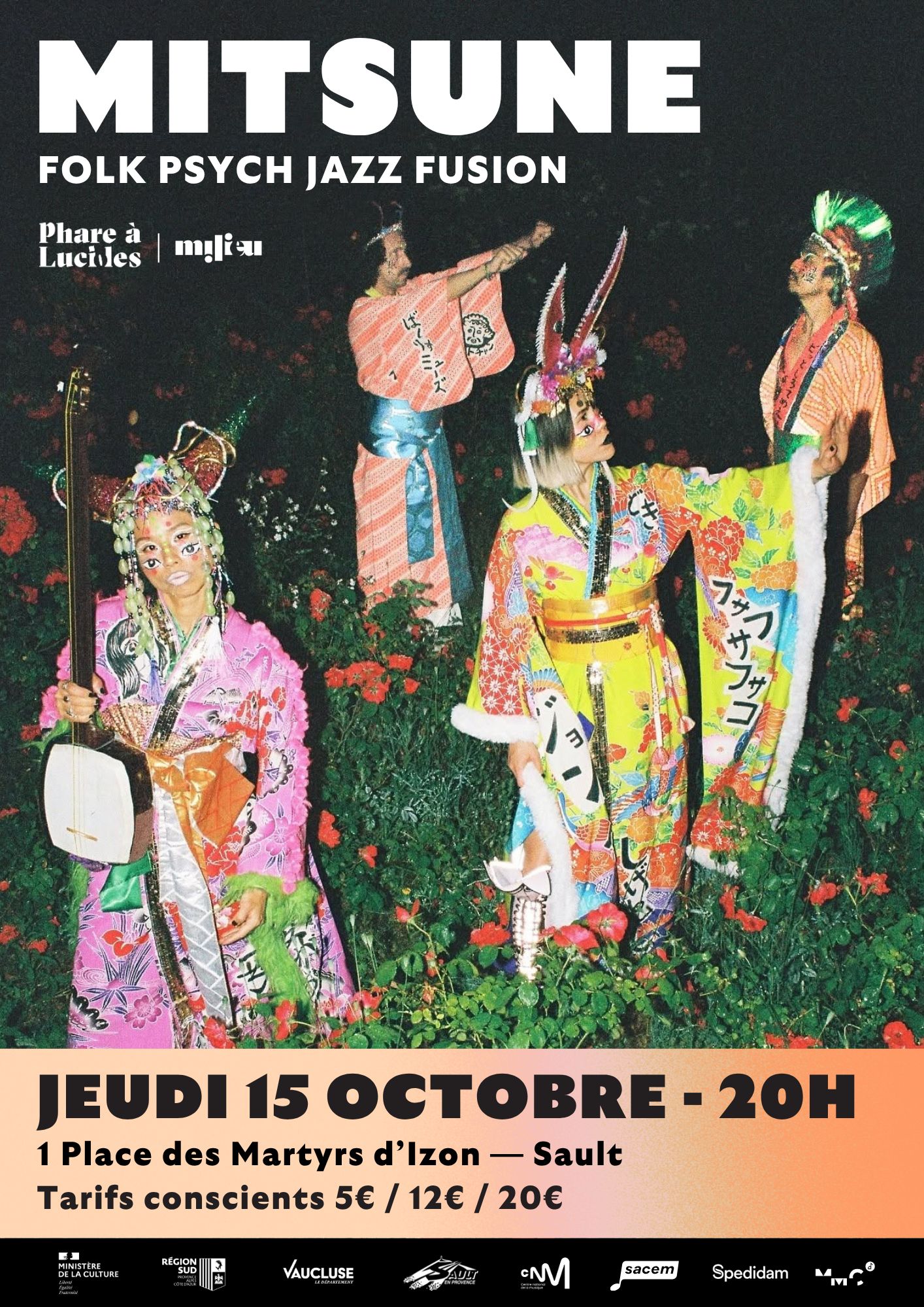 Les spectacles vivants au Milieu : Mitsune