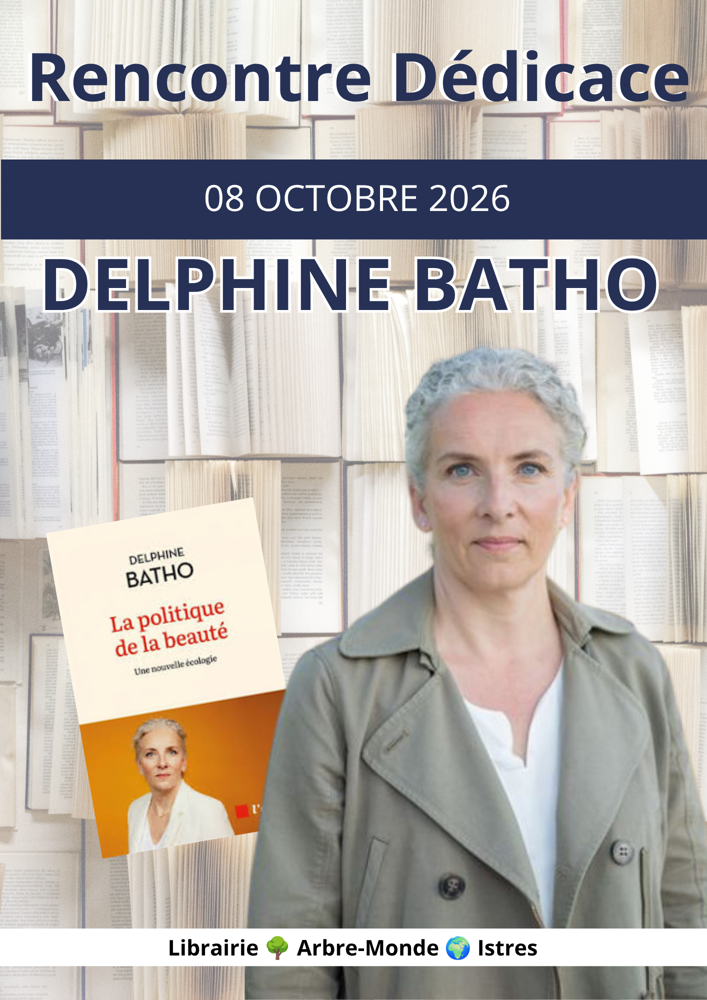 Rencontre et d�dicace avec Delphine Batho