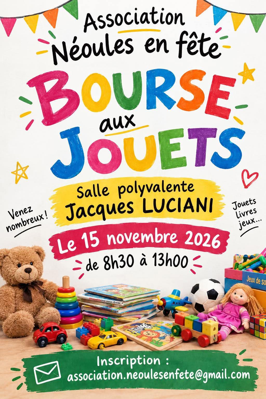 Bourse aux jouets