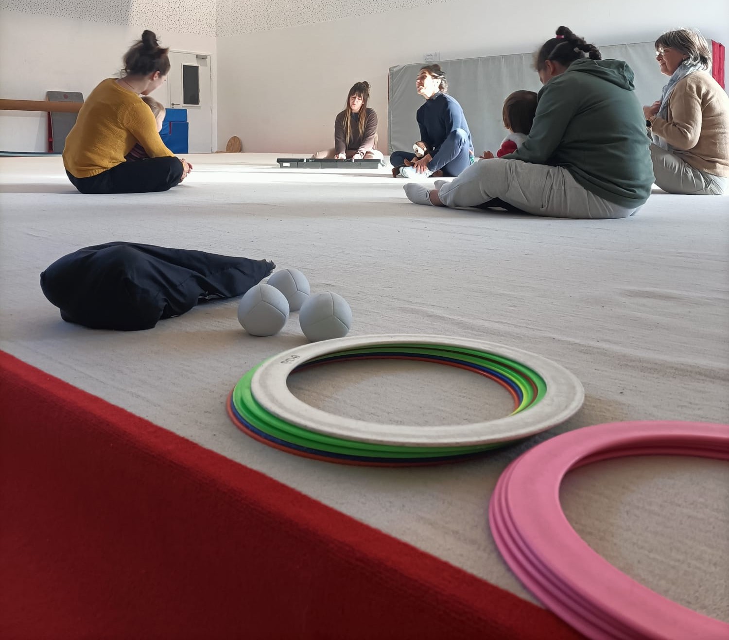 Atelier de d�couverte des pratiques circassiennes