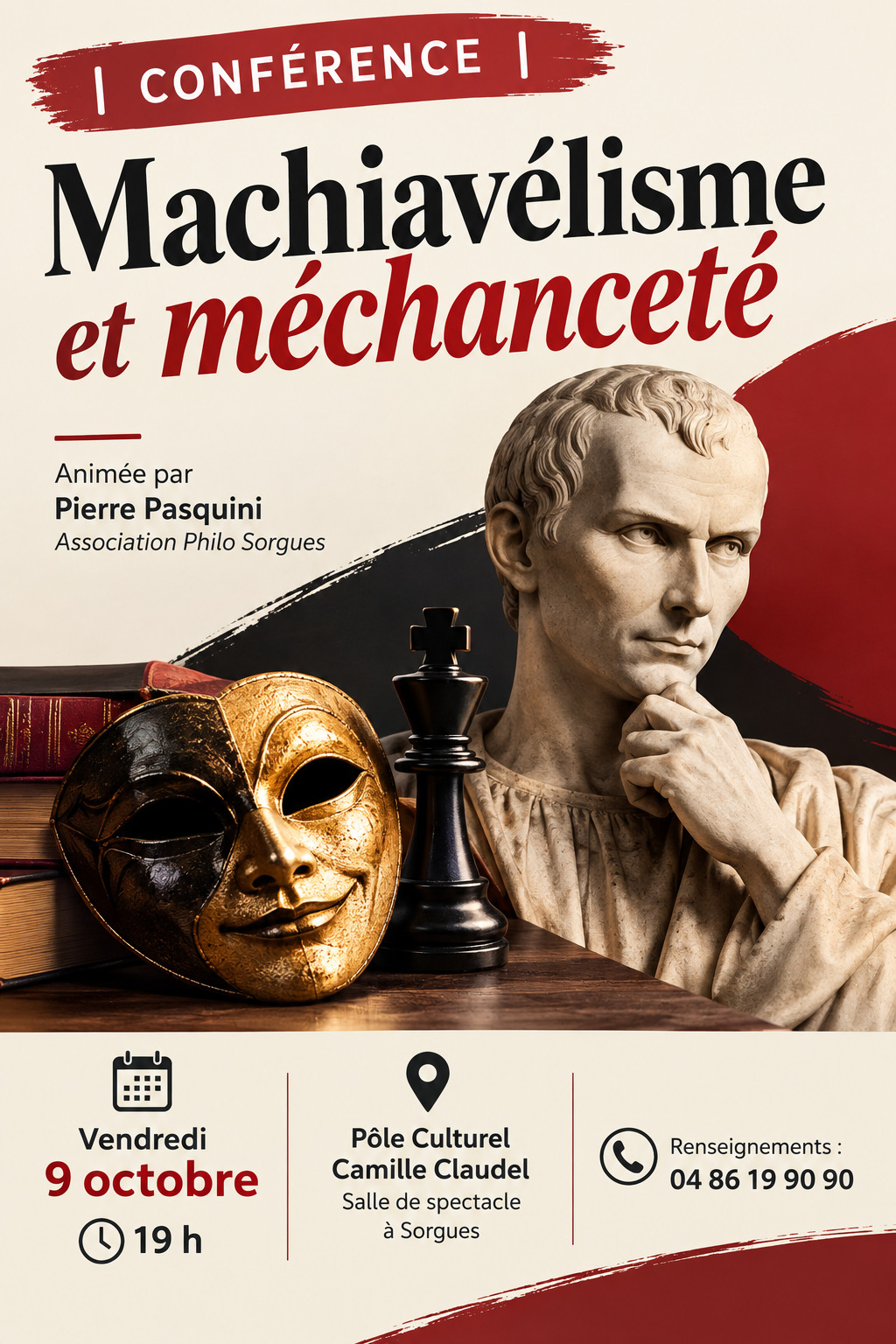 Conf�rence | Machiav�lisme et m�chancet�
