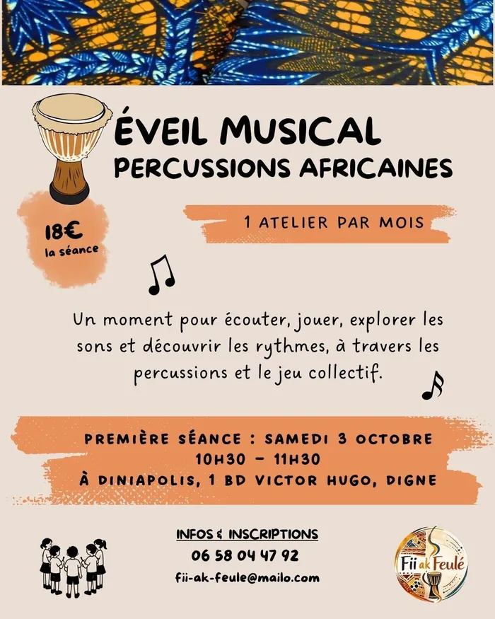 �veil musical - Percussions africaines