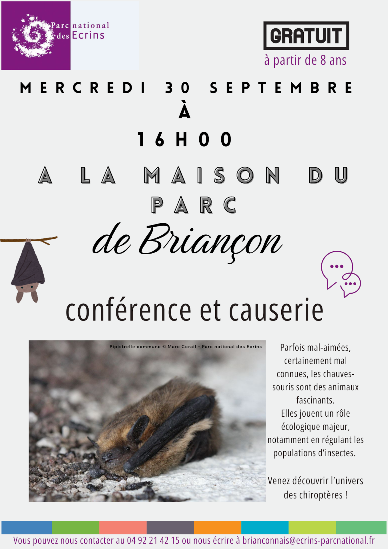 Projection � la Maison du Parc de Brian�on