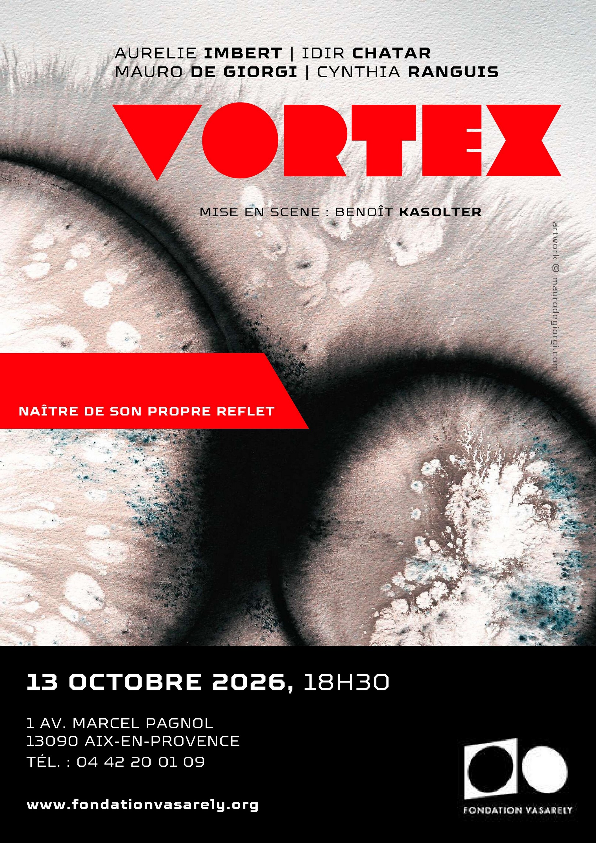 Spectacle - VORTEX - Na�tre de son propre reflet