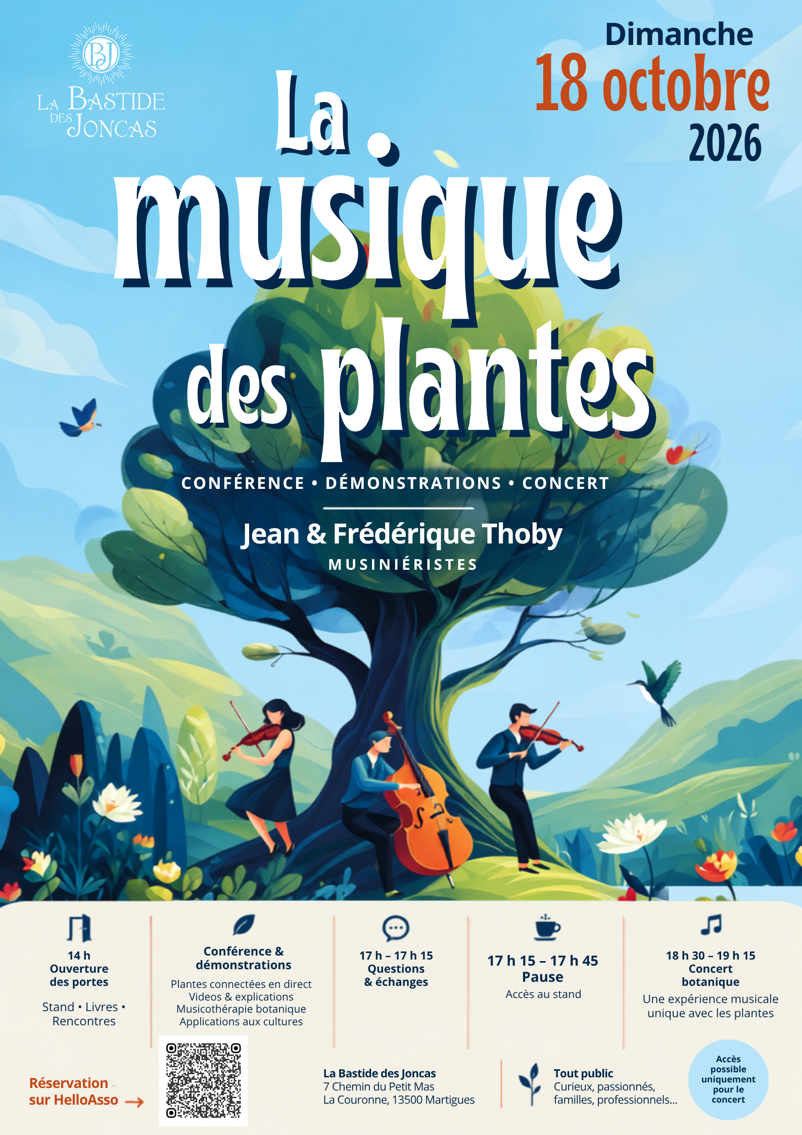 Vous allez entendre une plante