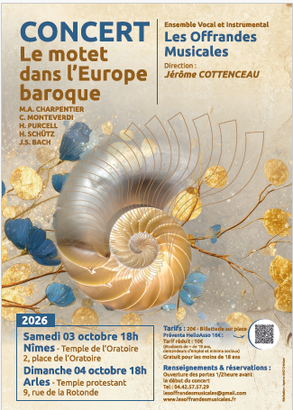 Le motet dans l'Europe baroque - concert