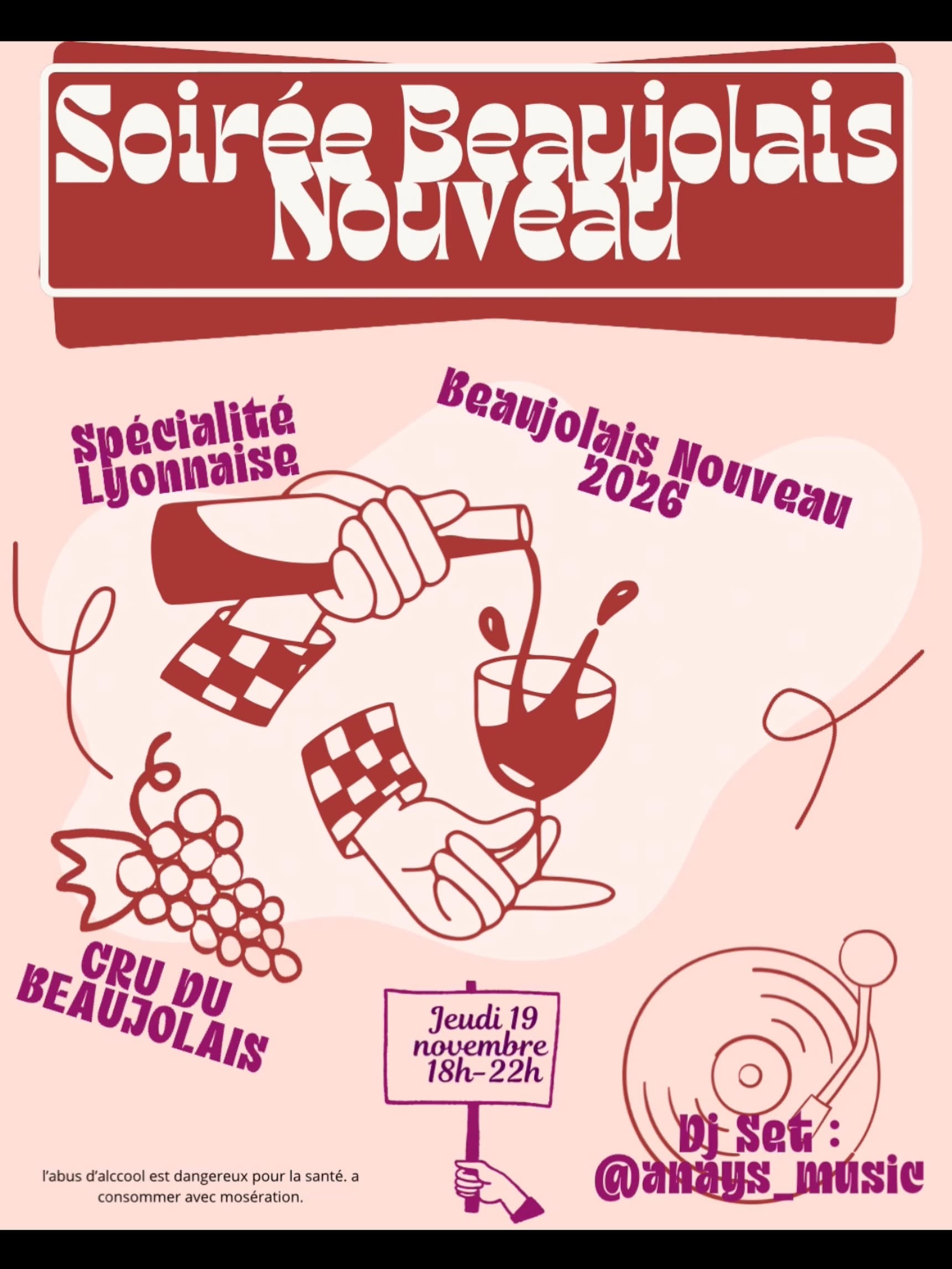 Soir�e Beaujolais nouveau