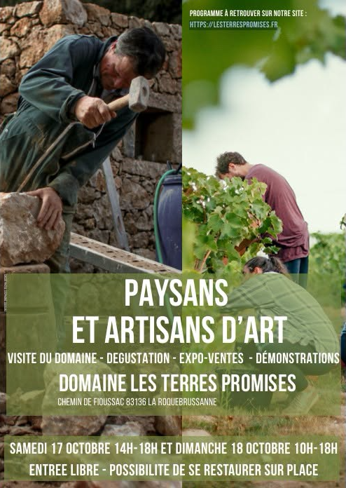 Paysans et artisans d'art : visite, d�gustation,  expo-ventes
