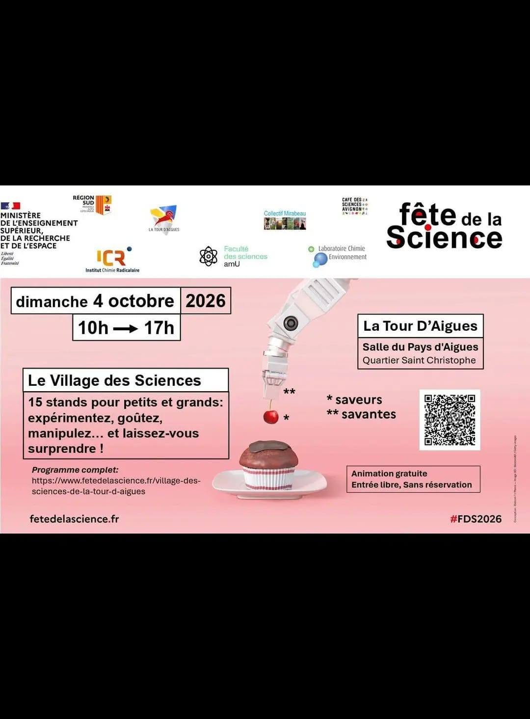 F�te de la science � La Tour d'Aigues.