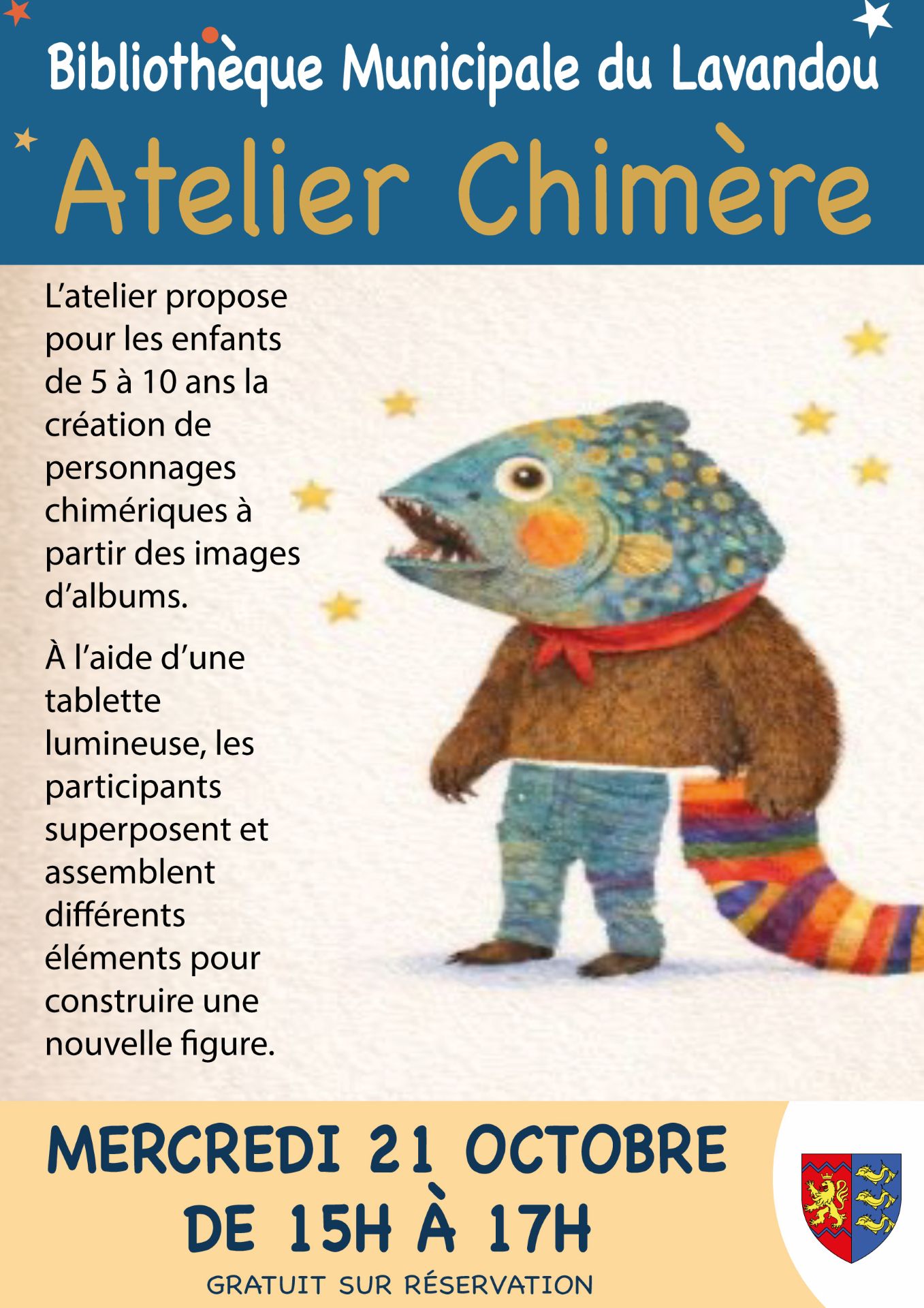 Atelier Chim�re � la Biblioth�que Municipale
