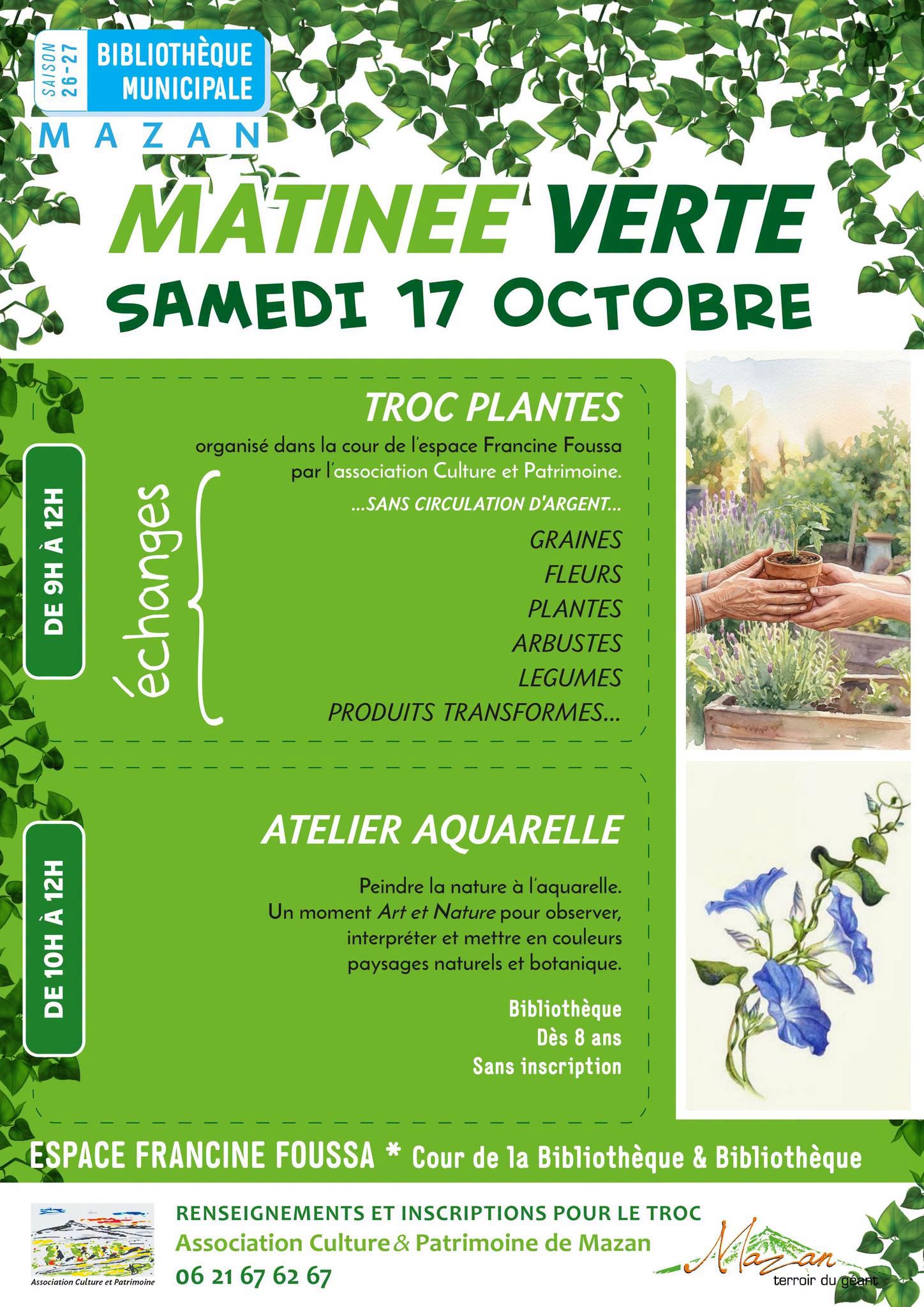 Matin�e verte