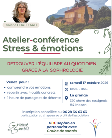 Atelier - Conf�rence Stress et �motions