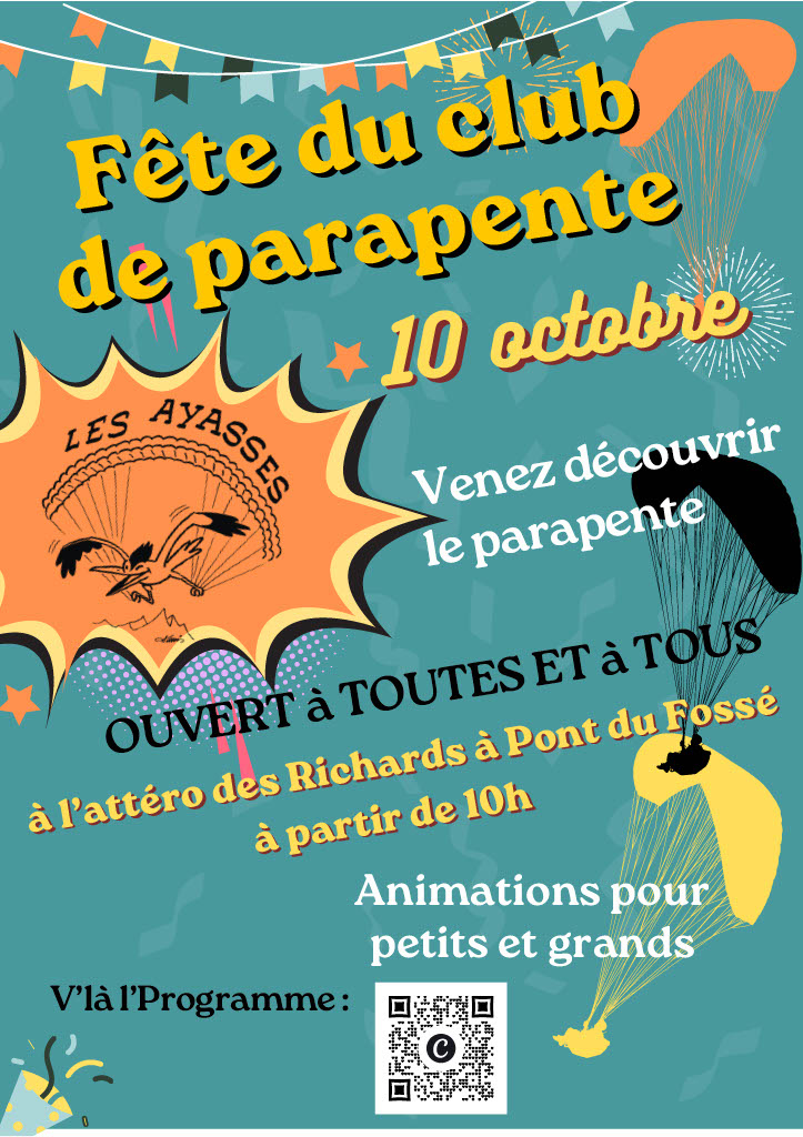 F�te du club de parapente