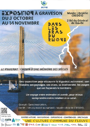 Exposition dans les bras du Rh�ne
