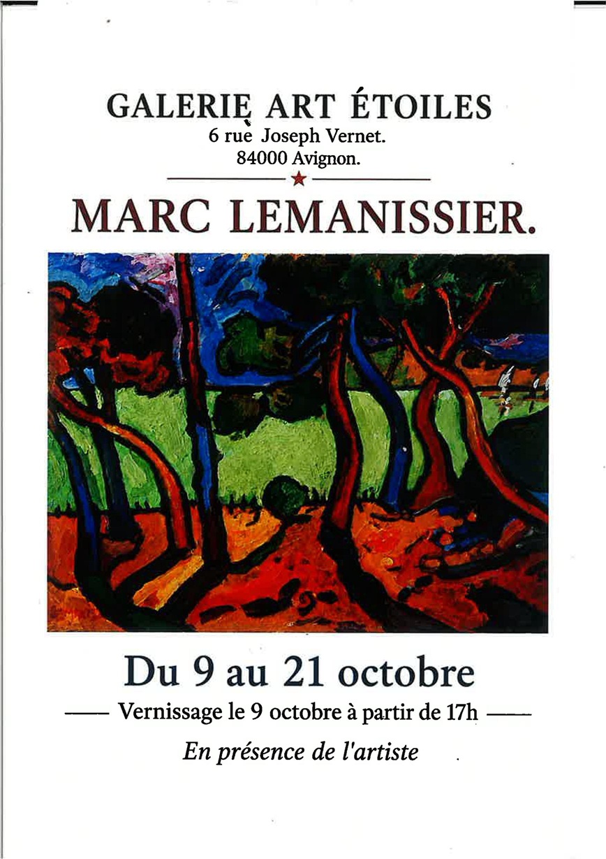Exposition de Marc Lemanissier
