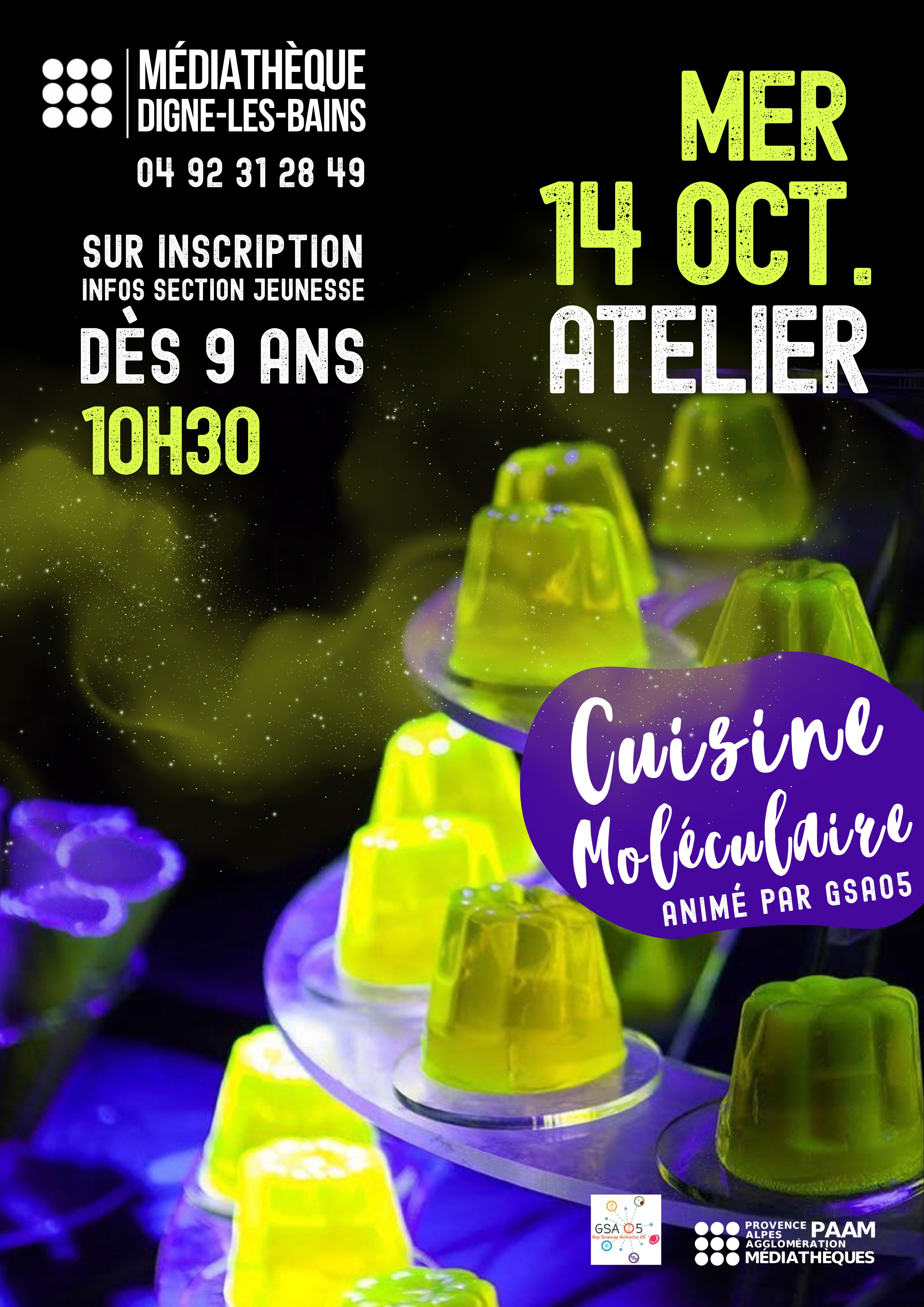 Atelier - Cuisine Mol�culaire