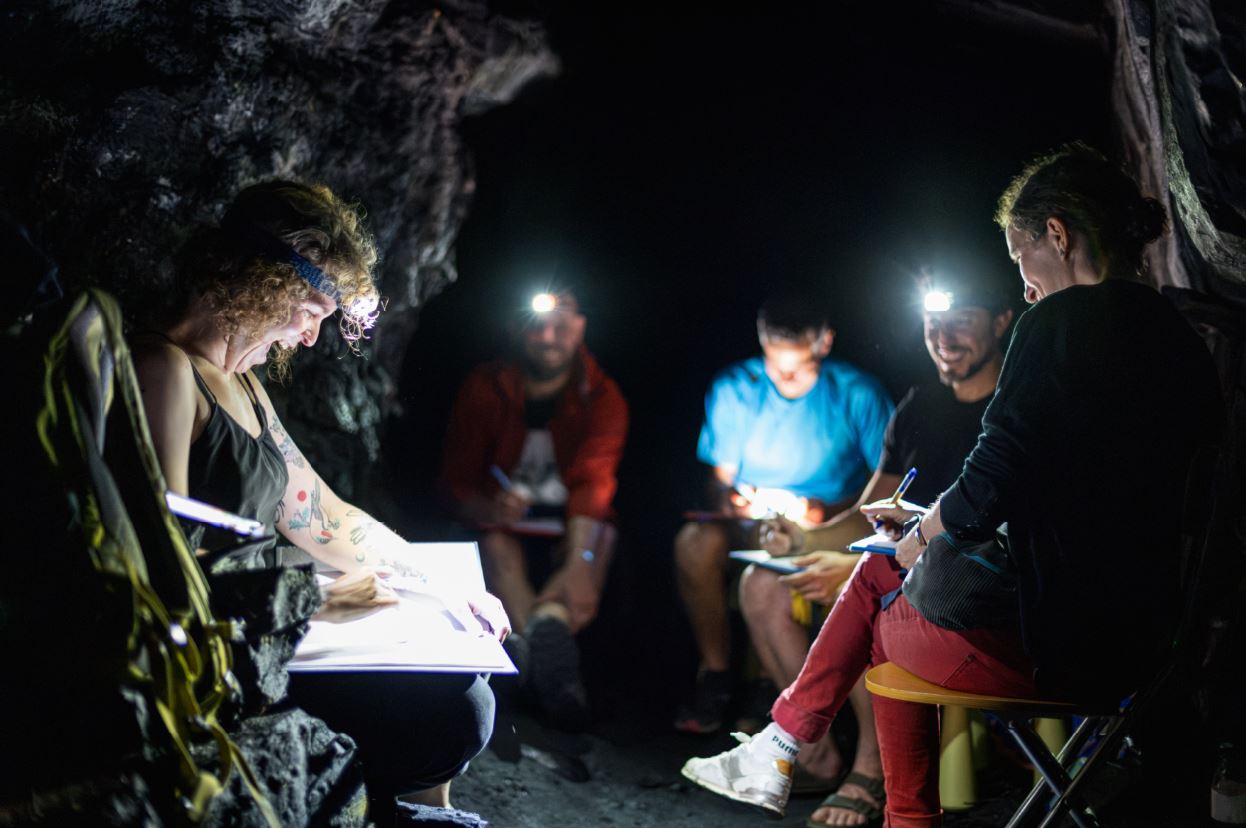 Jeux d'�criture souterrains