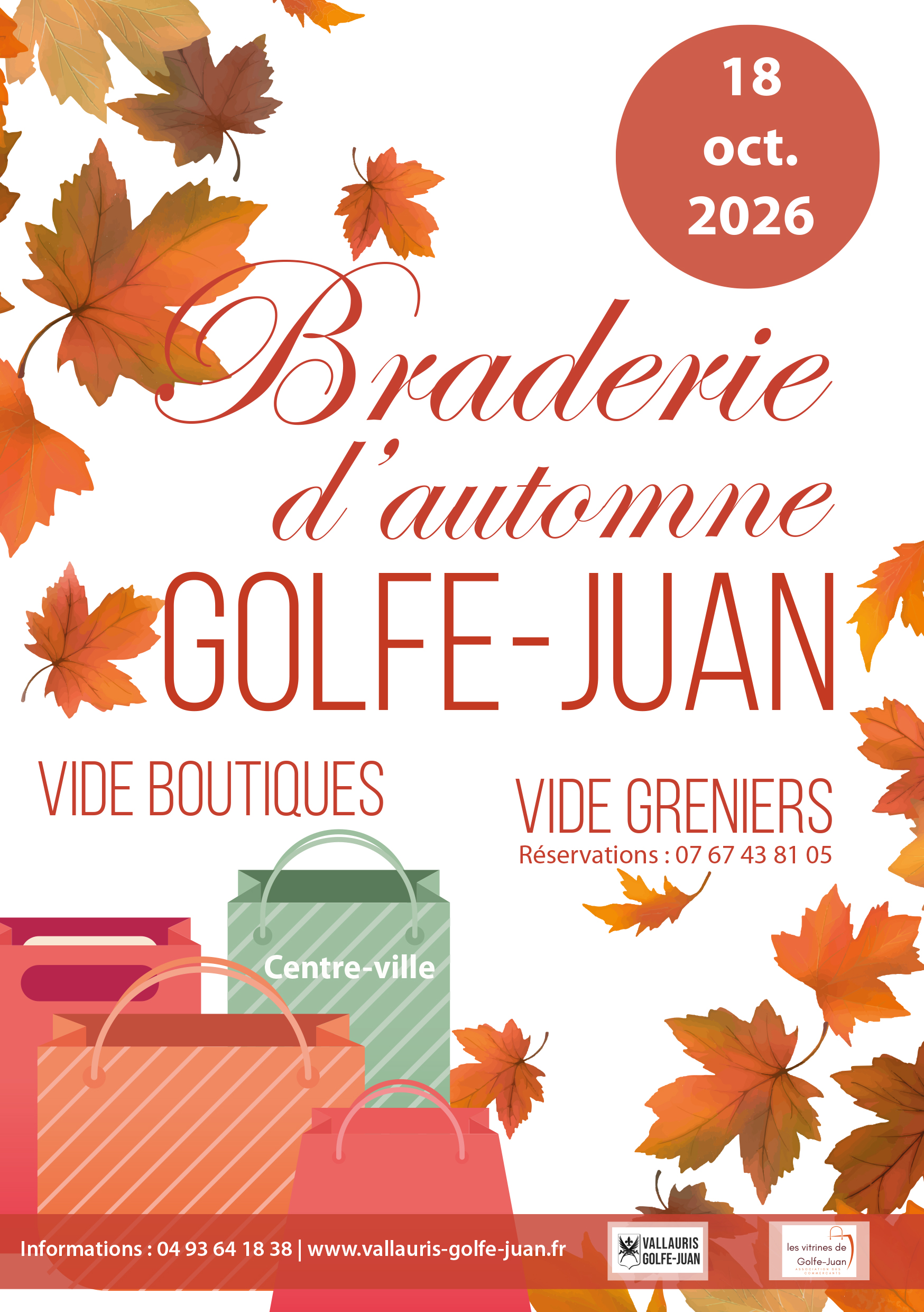 Braderie d'automne � Golfe-Juan