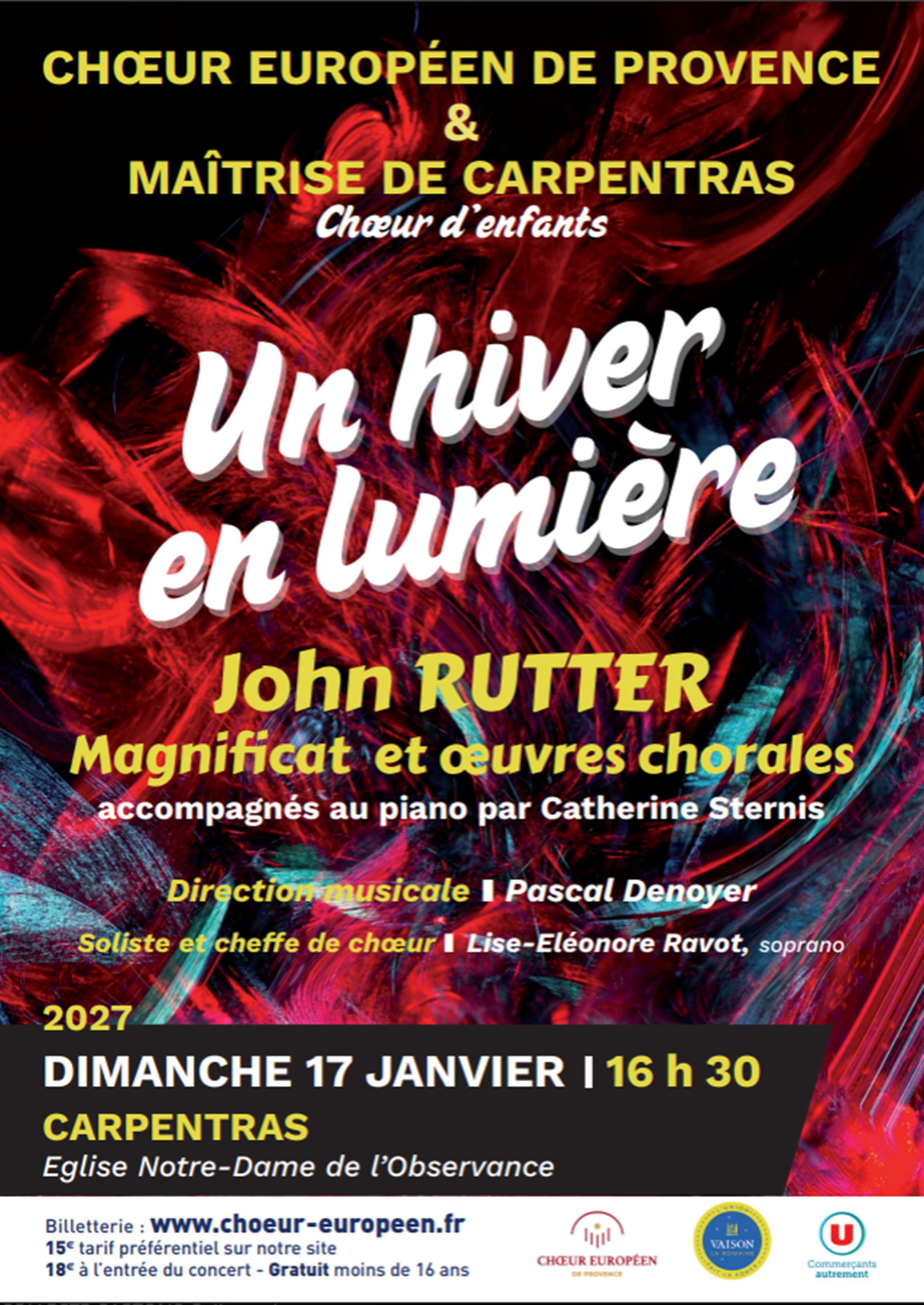 Concert : Un hiver en lumi�re
