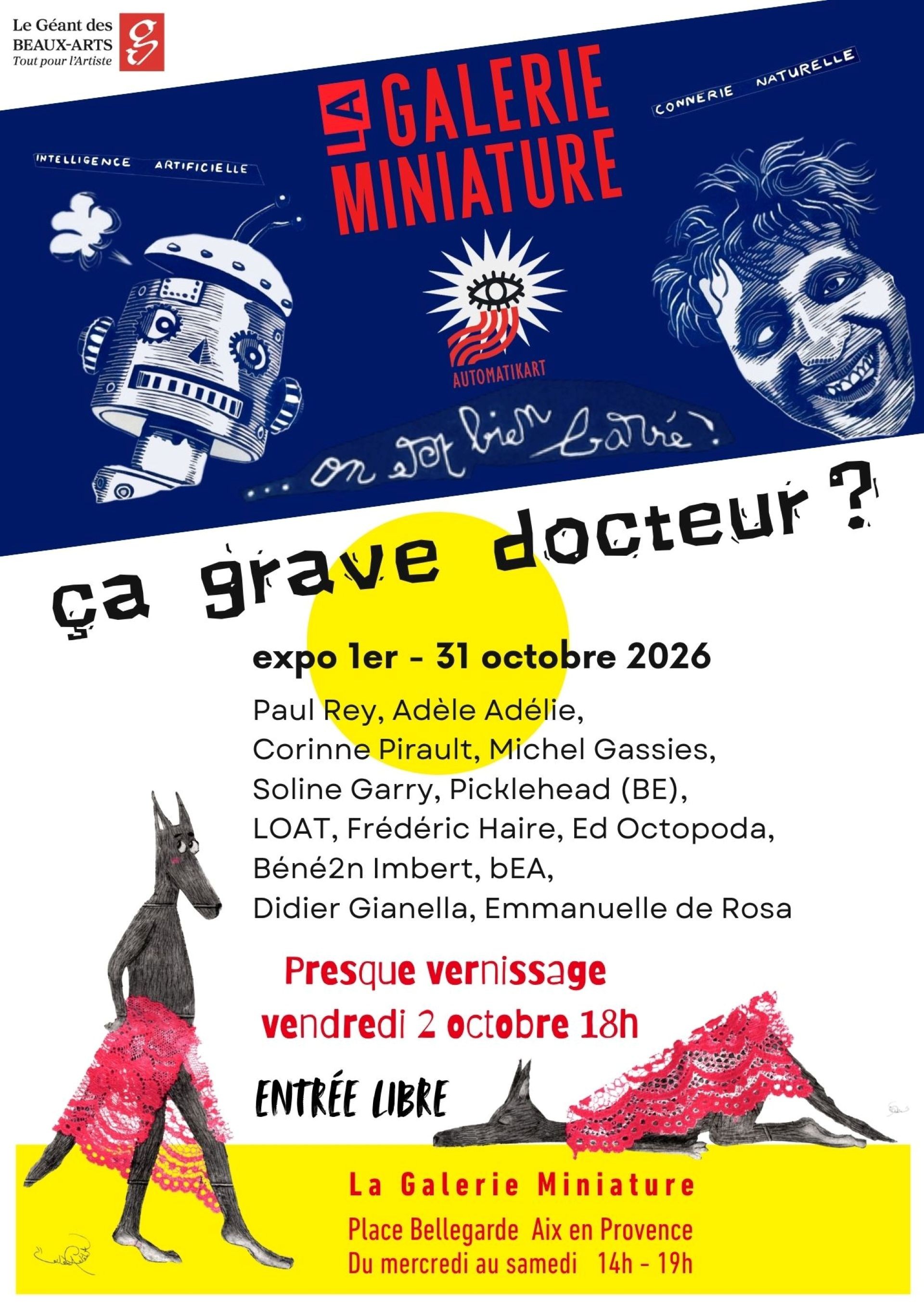 Exposition - �a grave docteur ?